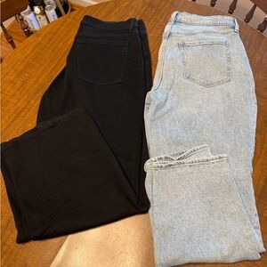 Old Navy Light Blue Denim High Waisted Jeans